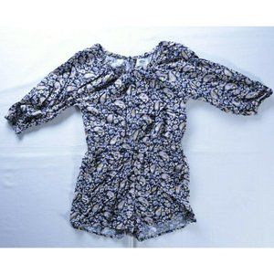 Old Navy romper girls sz M 8 shorts floral